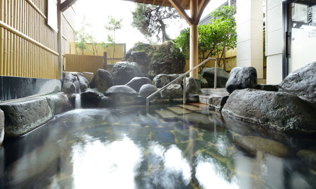 Open-air bath Open-air bath